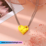 Set de Cadenas de Corazón de Lego, Amarillo [CN139]