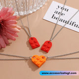 Set de Cadenas de Corazón de Lego, Rojo [CN140]