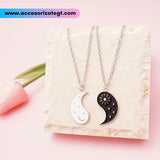 Set de Cadenas de Yin Yang, Sol y Luna [CN183]