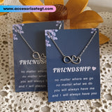 Set de Cadenas de Amistad con Dije de Infinito [OT602P]