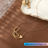 Cadena con Dije de Estetoscopio [OT701]