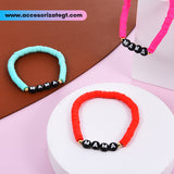 Pulseras de Silicón con la Palabra Mamá [P1145-7]