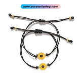 Set de Pulseras de Girasoles [JP550E]
